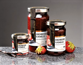 Erdbeer-Vanille Fruchtaufstrich