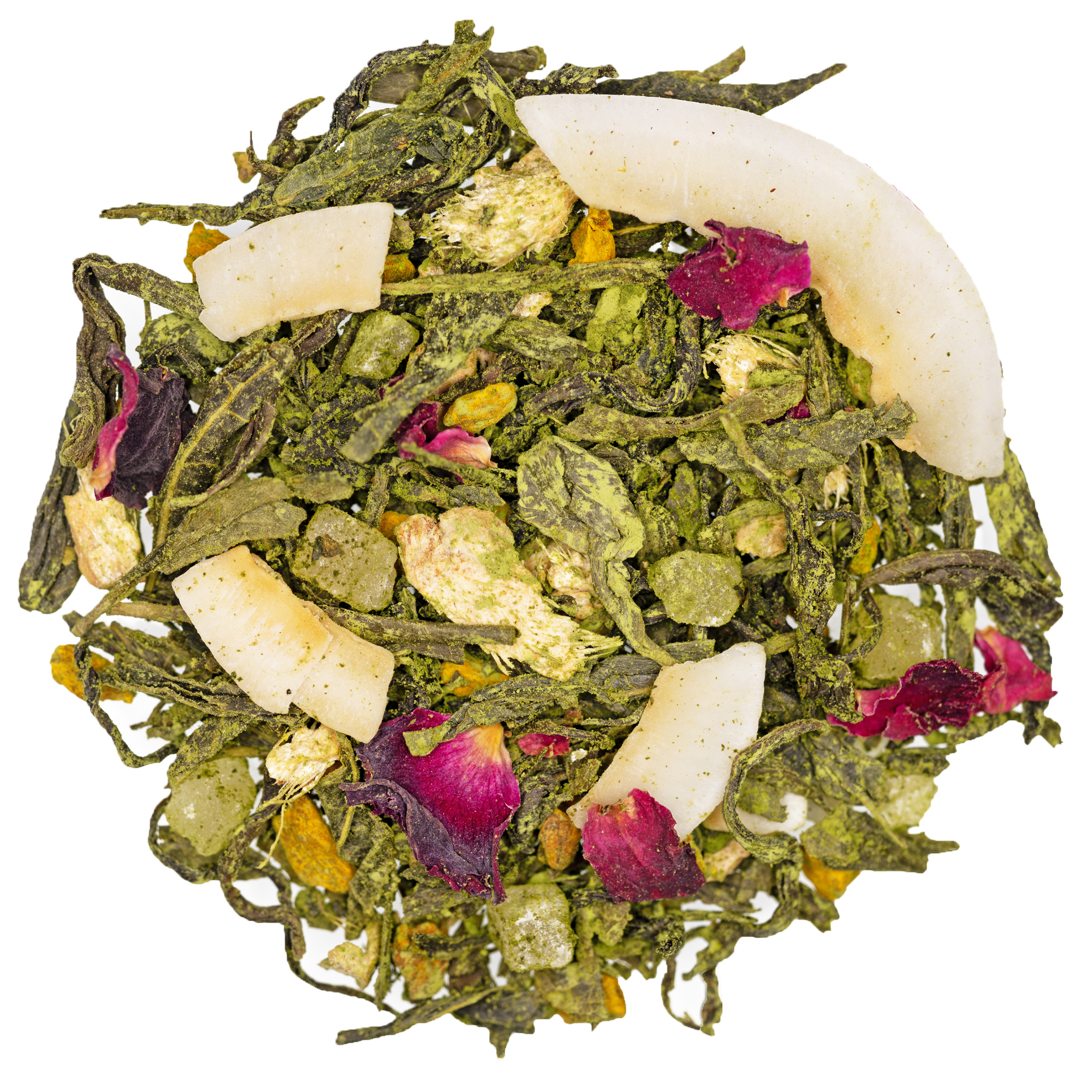 Matcha Curkuma Colada natürlich