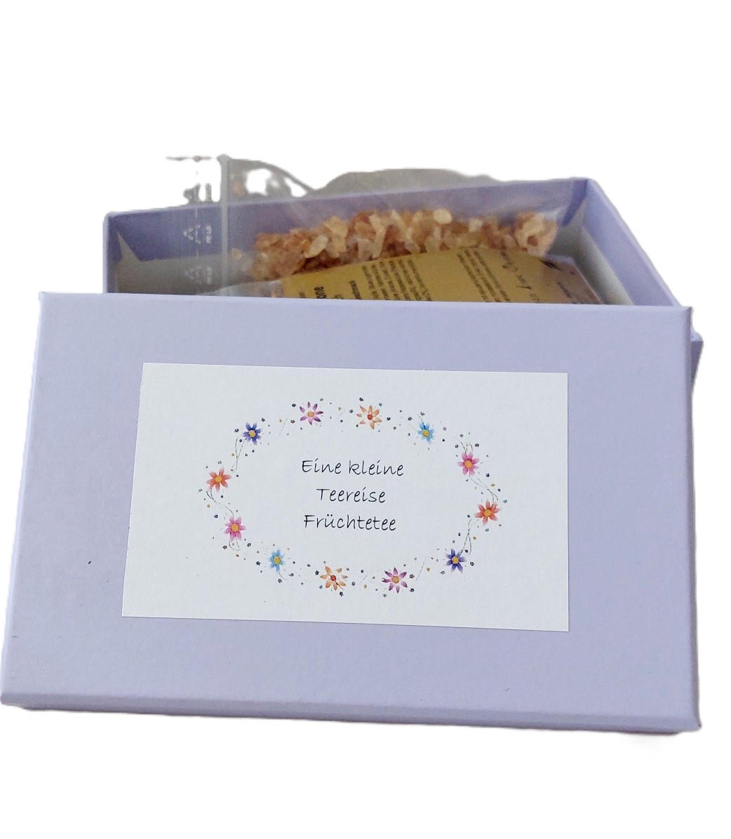 Kleine Teereise "Früchtetee"