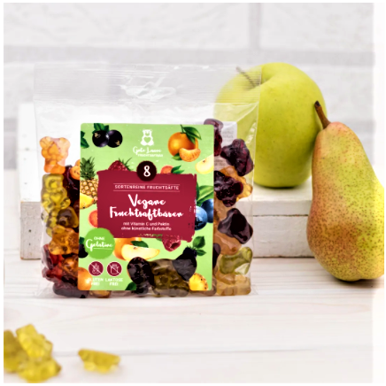 Fruchtsaftbärchen vegan