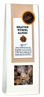 Würfelkandis braun