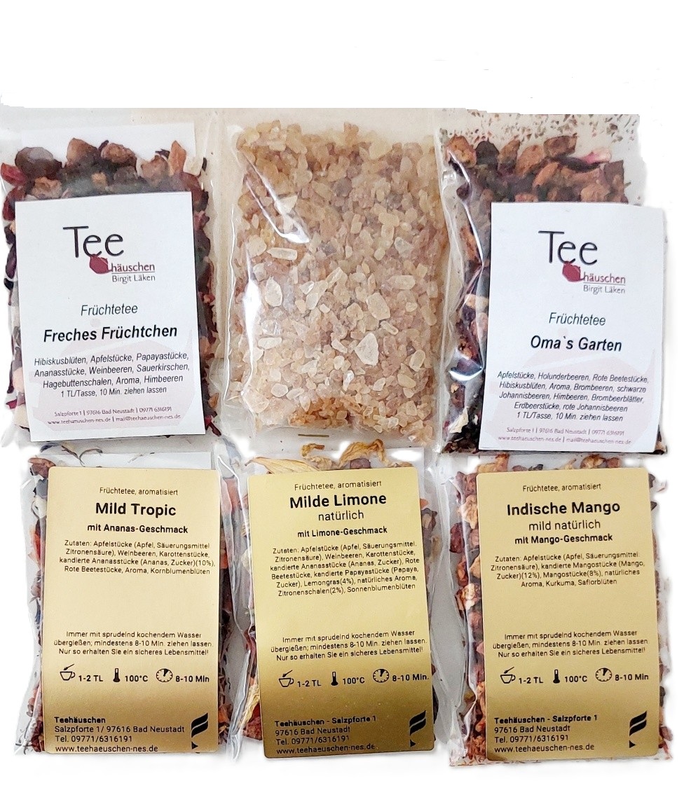 Kleine Teereise "Früchtetee"