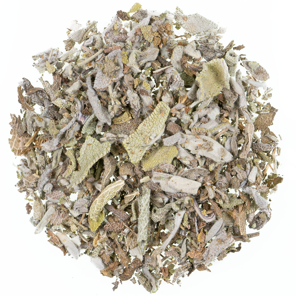 Salbeiblätter, geschnitten